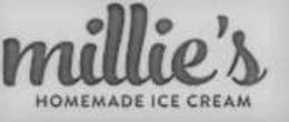 MILLIE'S HOMEMADE ICE CREAM trademark