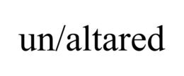 UN/ALTARED trademark