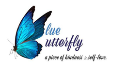 BLUE BUTTERFLY A PIECE OF KINDNESS & SELF-LOVE. trademark