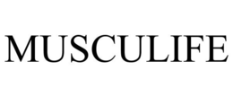 MUSCULIFE trademark