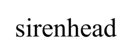 SIRENHEAD trademark