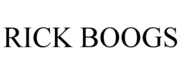 RICK BOOGS trademark