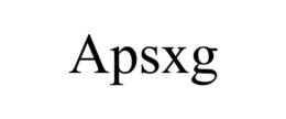 APSXG trademark