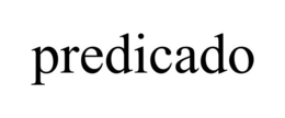 PREDICADO trademark
