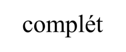 COMPLÉT trademark
