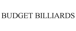 BUDGET BILLIARDS trademark