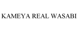 KAMEYA REAL WASABI trademark