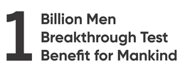 1 BILLION MEN 1 BREAKTHROUGH TEST 1 BENEFIT FOR MANKIND trademark