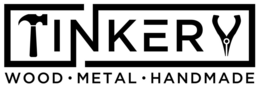 TINKERY WOOD · METAL · HANDMADE trademark