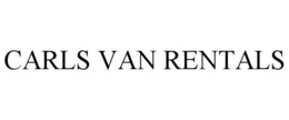 CARLS VAN RENTALS trademark