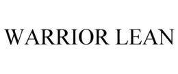 WARRIOR LEAN trademark