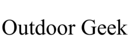 OUTDOOR GEEK trademark