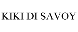 KIKI DI SAVOY trademark