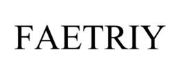 FAETRIY trademark