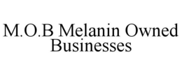 M.O.B MELANIN OWNED BUSINESSES trademark