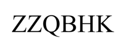 ZZQBHK trademark