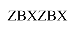 ZBXZBX trademark
