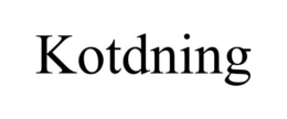 KOTDNING trademark