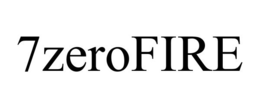 7ZEROFIRE trademark