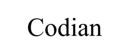 CODIAN trademark