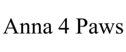 ANNA 4 PAWS trademark