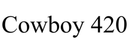 COWBOY 420 trademark