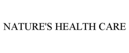 NATURE'S HEALTH CARE trademark