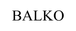 BALKO trademark