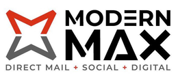 MODERN MAX DIRECT MAIL + SOCIAL + DIGITAL trademark