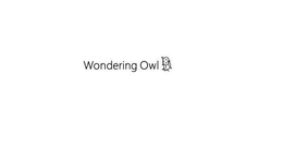 WONDERING OWL trademark