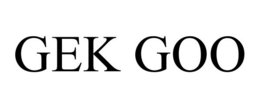 GEK GOO trademark