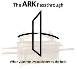THE ARK PASSTHROUGH WHEN YOUR MOST VALUABLE NEEDS THE BEST trademark