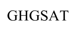 GHGSAT trademark