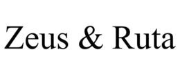 ZEUS & RUTA trademark