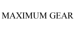 MAXIMUM GEAR trademark