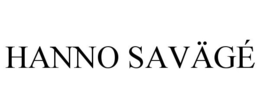 HANNO SAVÄGÉ trademark