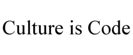 CULTURE IS CODE trademark