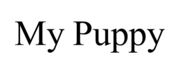 MY PUPPY trademark