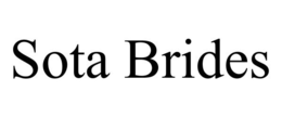 SOTA BRIDES trademark