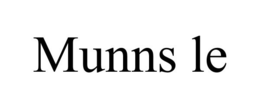 MUNNS LE trademark