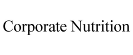 CORPORATE NUTRITION trademark