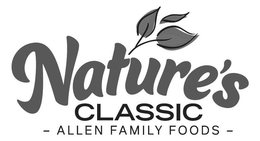 NATURE'S CLASSIC ALLEN FAMILY FOODS trademark