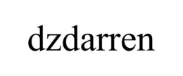 DZDARREN trademark