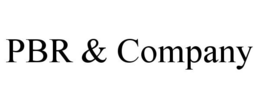 PBR & COMPANY trademark