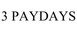 3 PAYDAYS trademark
