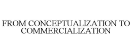 FROM CONCEPTUALIZATION TO COMMERCIALIZATION trademark