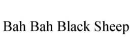 BAH BAH BLACK SHEEP trademark