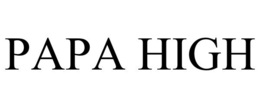 PAPA HIGH trademark
