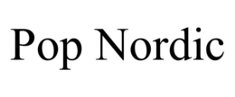 POP NORDIC trademark