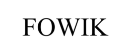 FOWIK trademark